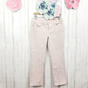 Tory Burch Cropped Jean Light Pink Size  27